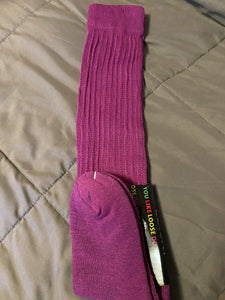 Long slouch socks