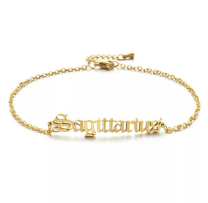 High Quality Zodiac Anklets