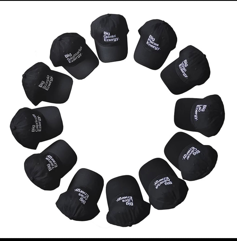Big energy zodiac hats