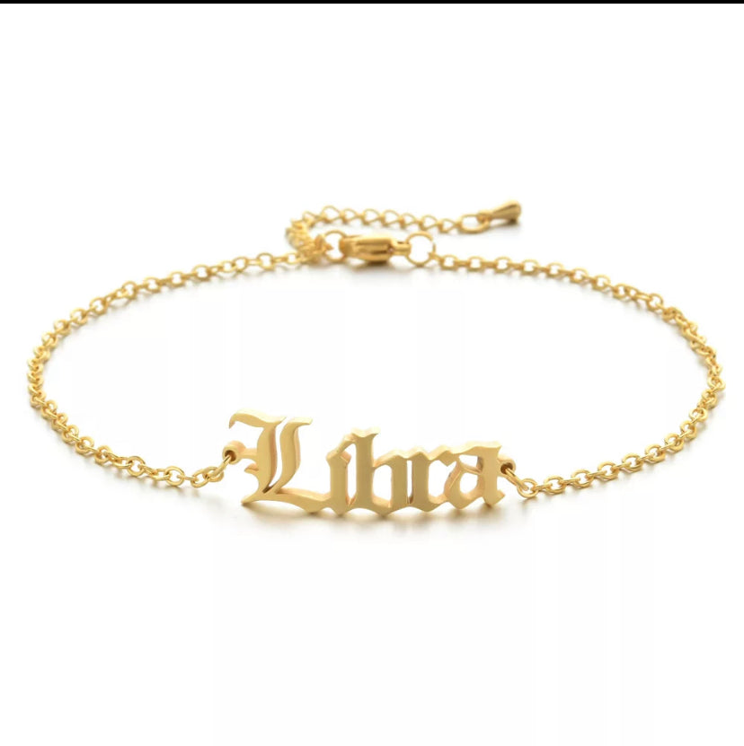 High Quality Zodiac Anklets