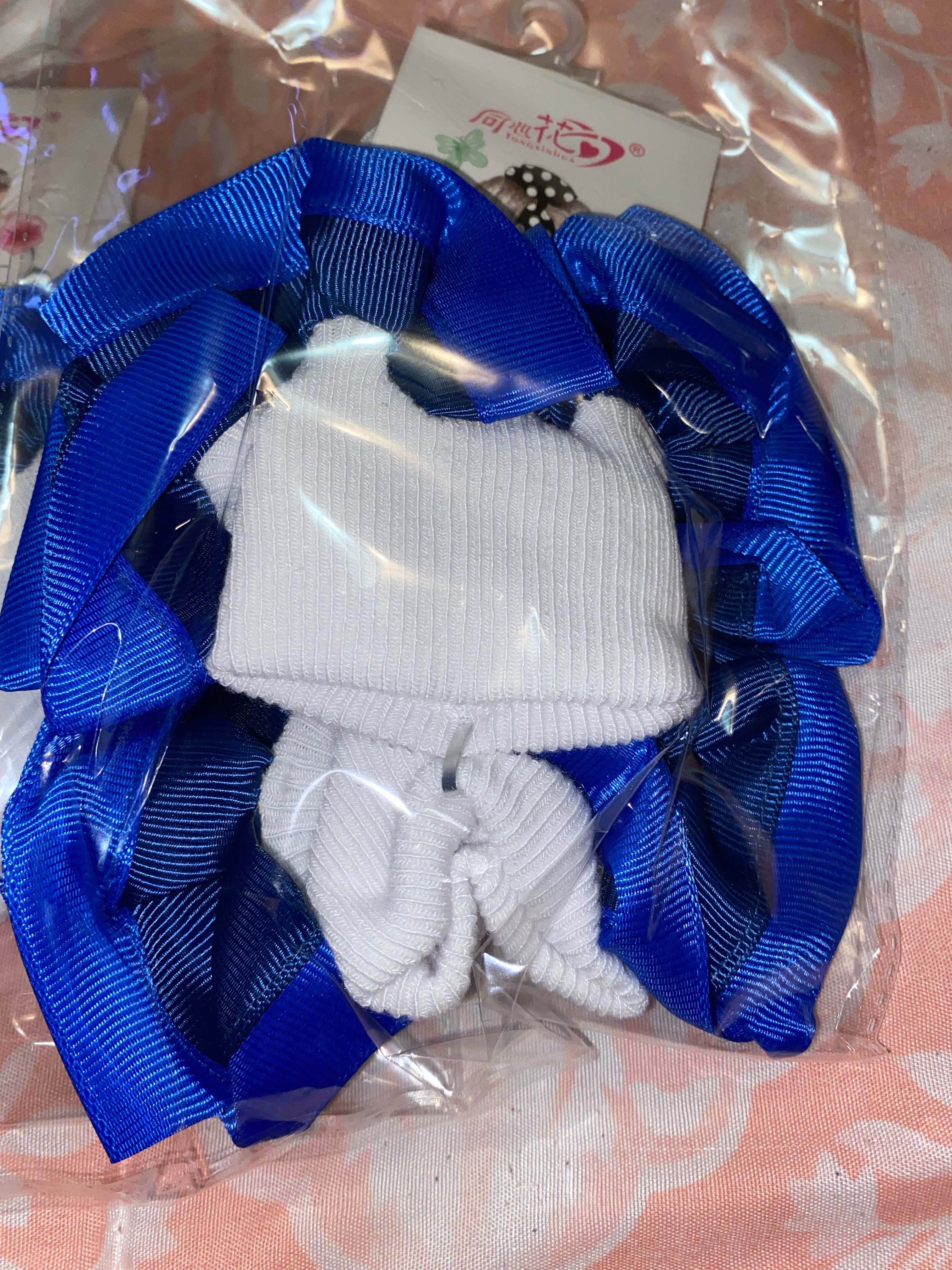 Two color big tutu socks
