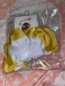 Two color big tutu socks
