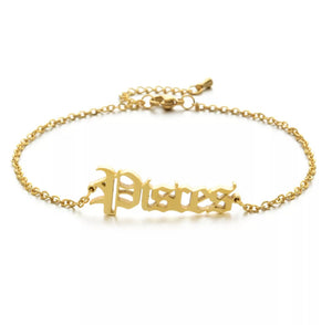 High Quality Zodiac Anklets